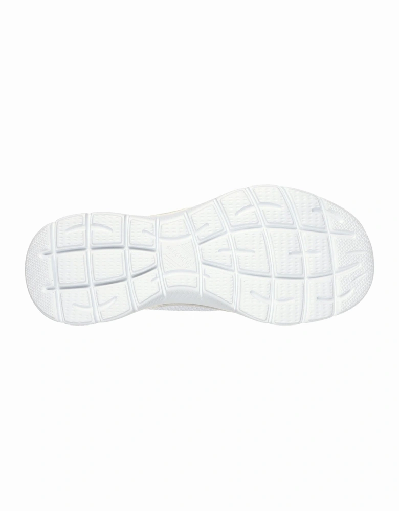 Summits Diamond Dream Textile Women's White/Silver Trainers