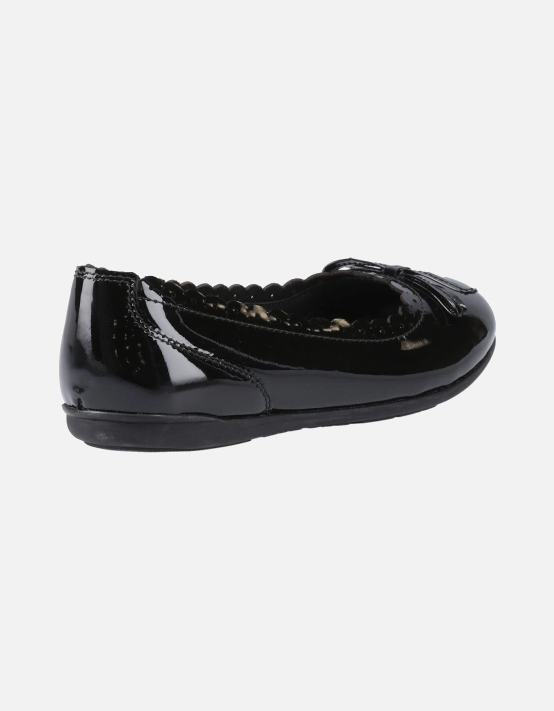 Lillie Ballerina Patent Leather Girls's Black Ballet Flats