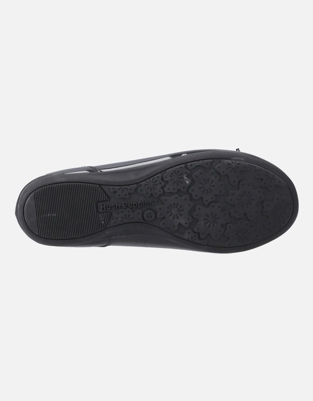 Lillie Ballerina Patent Leather Girls's Black Ballet Flats