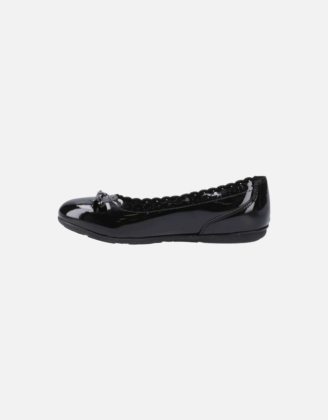 Lillie Ballerina Patent Leather Girls's Black Ballet Flats