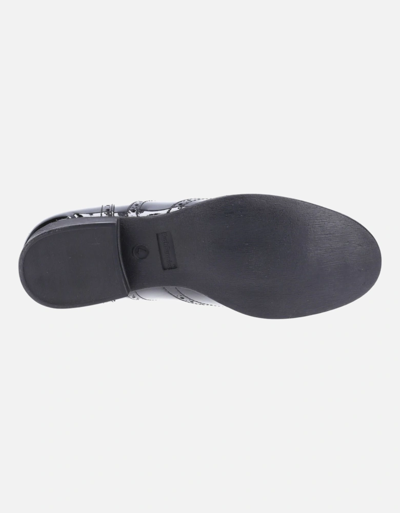 Kada Senior Patent Leather Girls's Patent Black Brogues