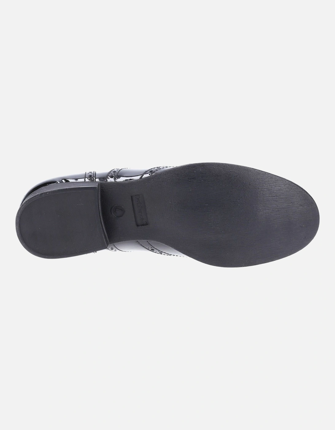 Kada Senior Patent Leather Girls's Patent Black Brogues