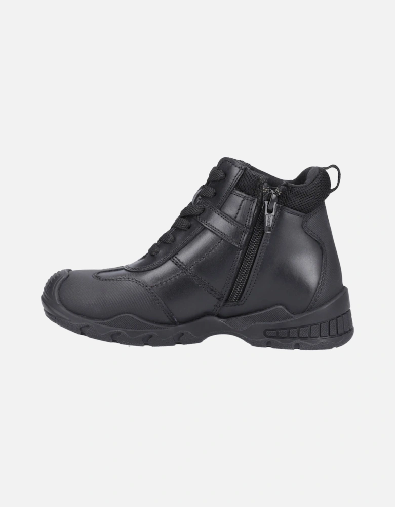 Titus JNR Leather Boys's Black Boots