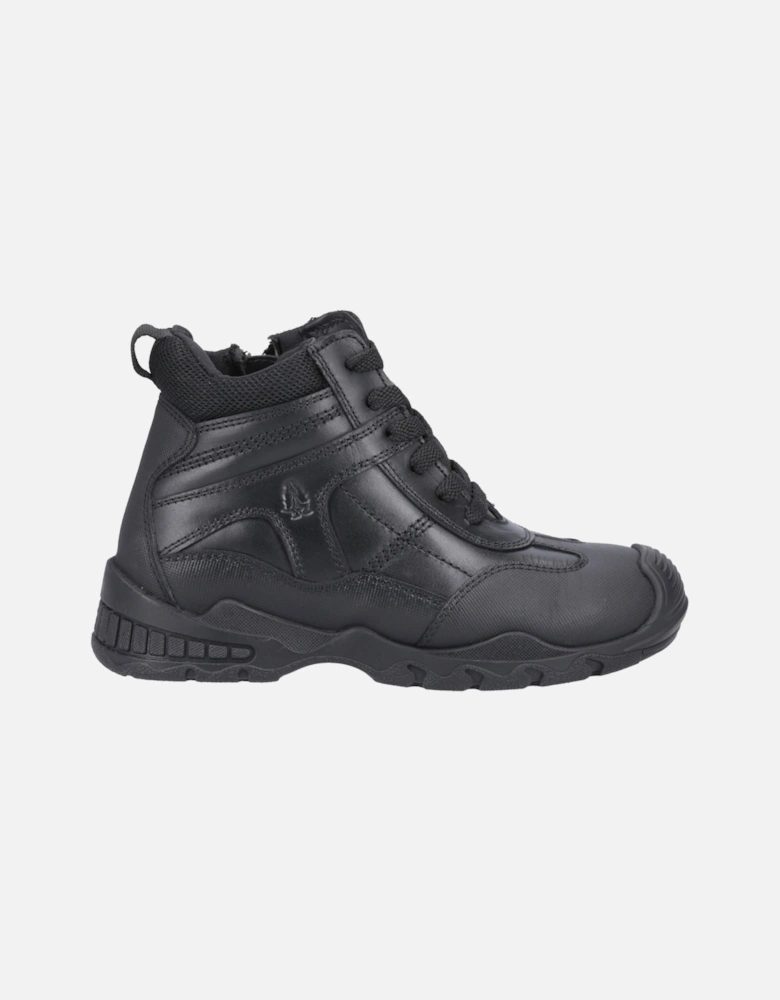 Titus JNR Leather Boys's Black Boots