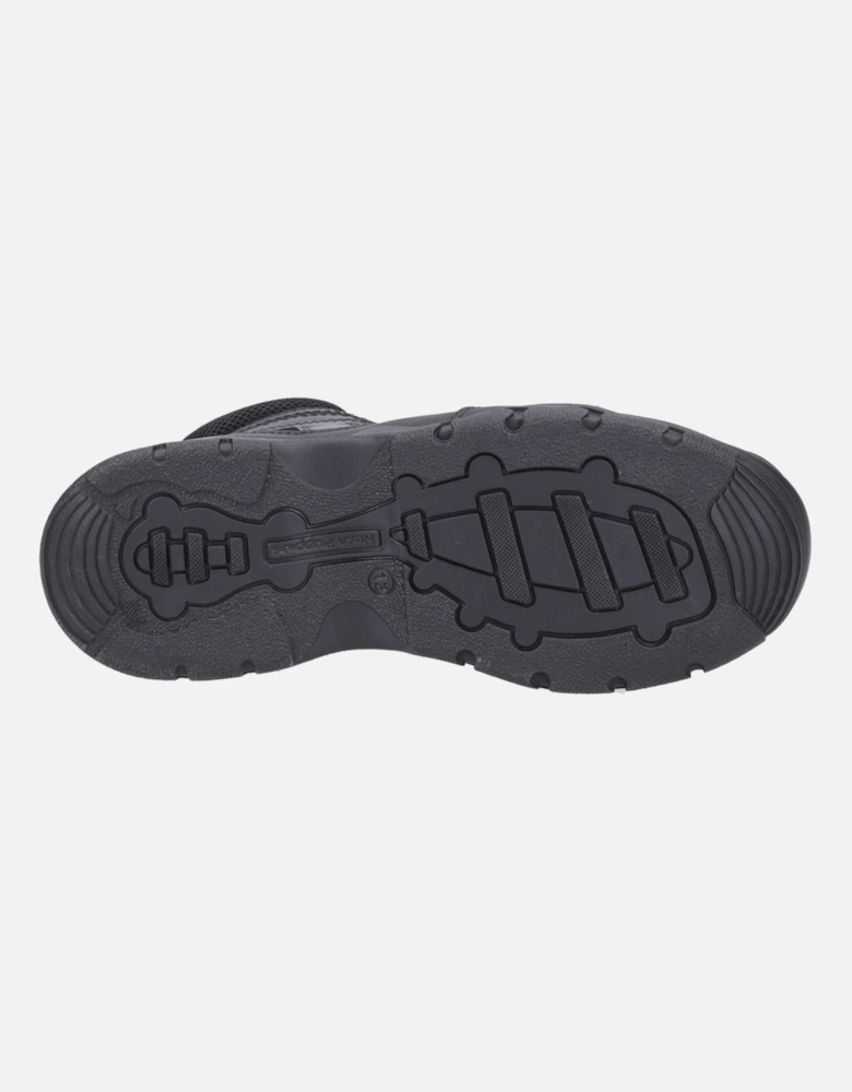 Titus JNR Leather Boys's Black Boots