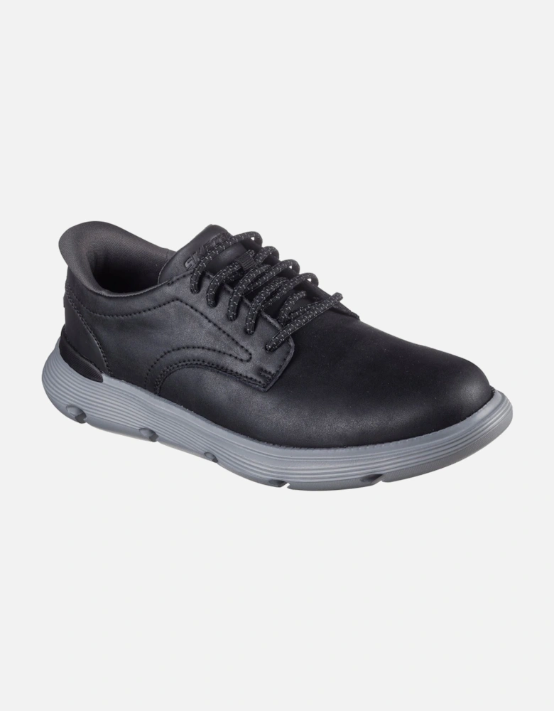 Garza Duran Leather Men's Black Trainers