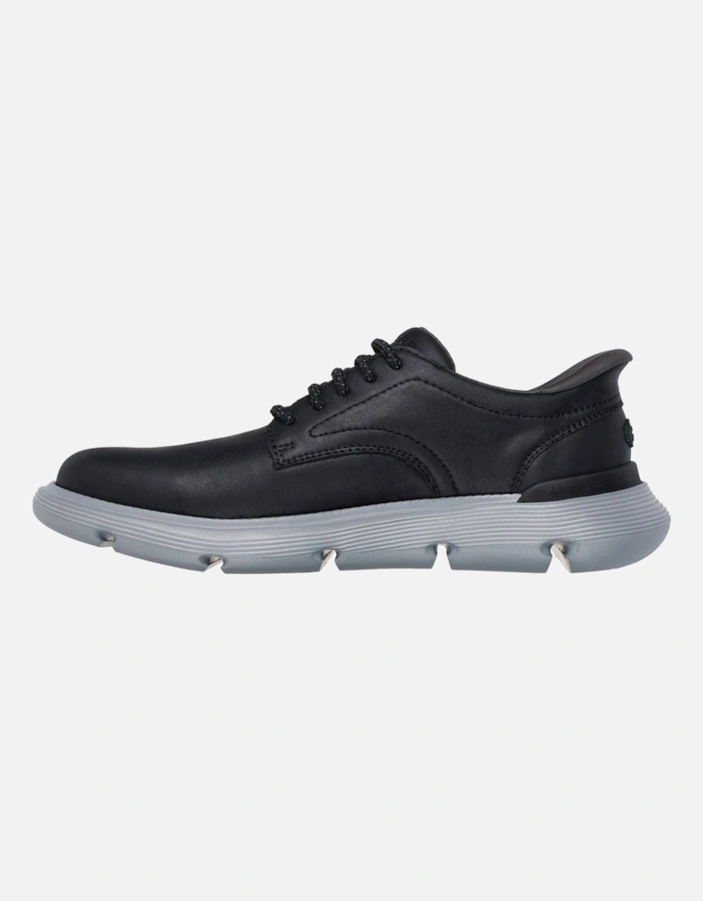 Garza Duran Leather Men's Black Trainers
