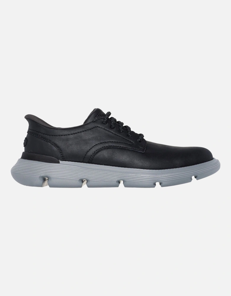 Garza Duran Leather Men's Black Trainers