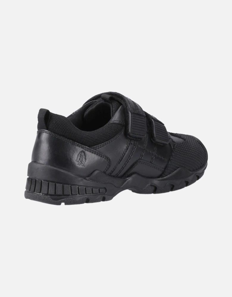 Tristen Leather Boys's Black Loafers