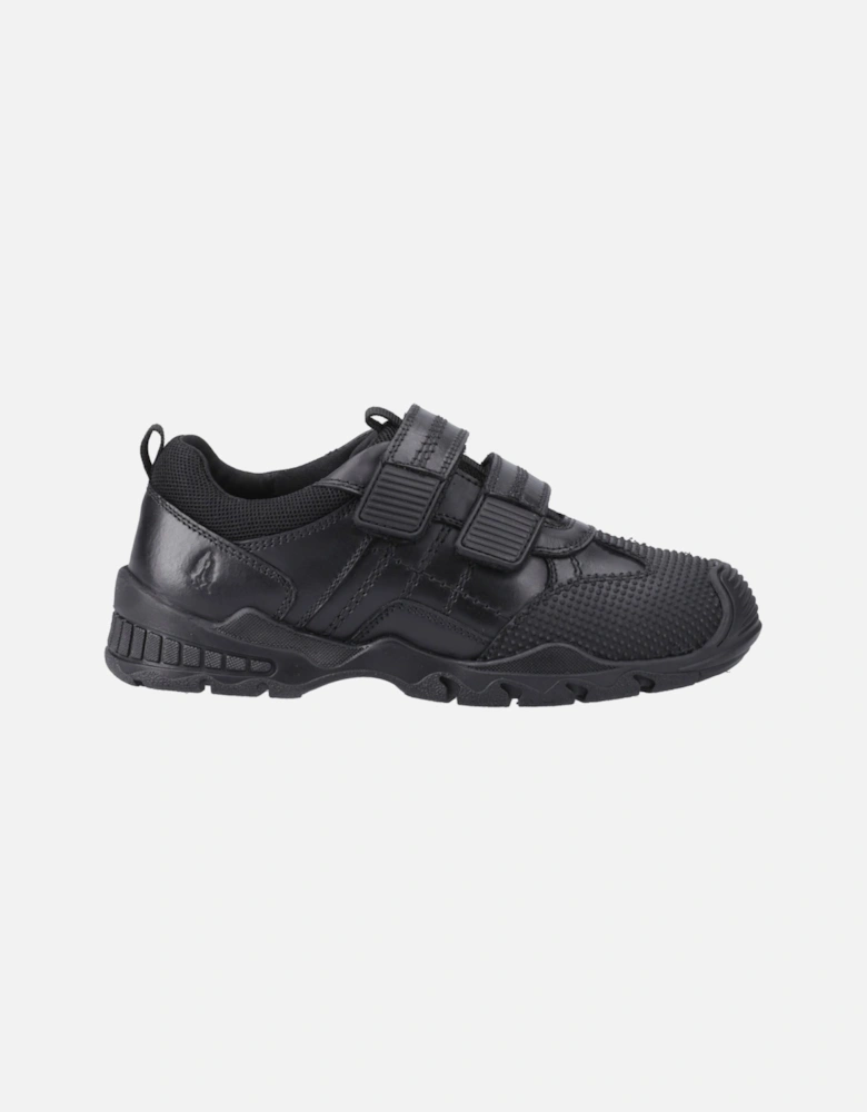 Tristen Leather Boys's Black Loafers