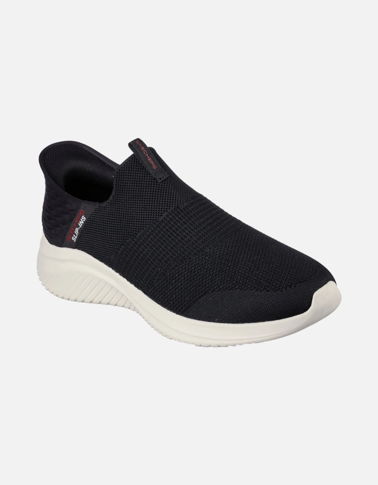 Ultra Flex 3.0 Smooth Step Polyester Men's Black Trainers