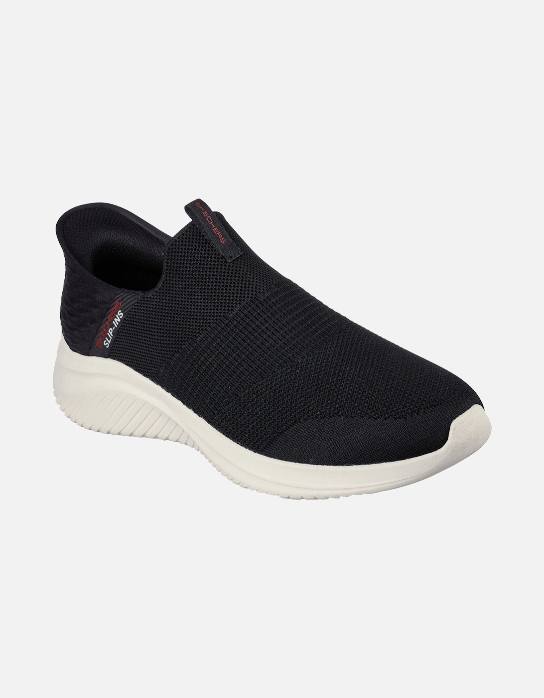 Ultra Flex 3.0 Smooth Step Polyester Men's Black Trainers, 6 of 5