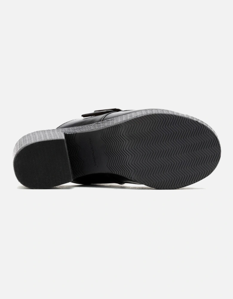 Poppy Leather Women's Black Sandals