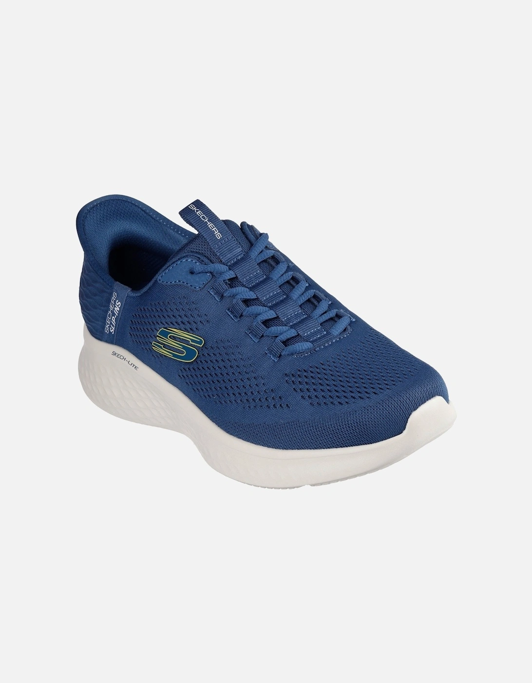 Skech-Lite Pro Primebase Textile Men's Teal Trainers, 6 of 5