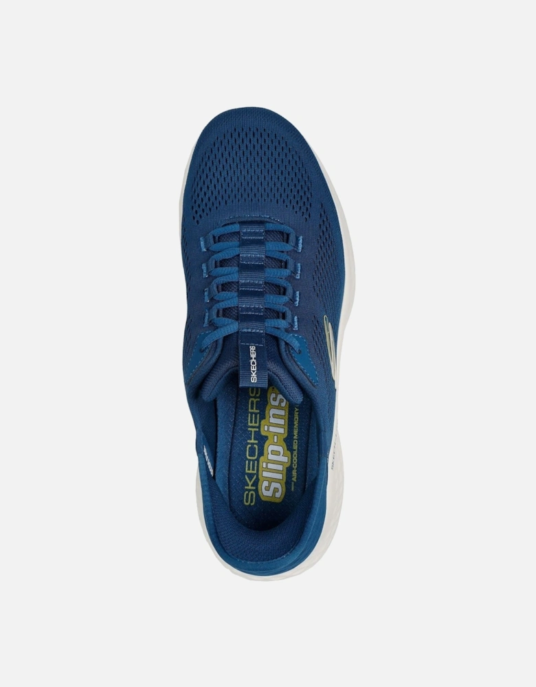 Skech-Lite Pro Primebase Textile Men's Teal Trainers