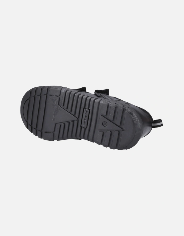 Spencer Junior Leather Boys's Black Shoes