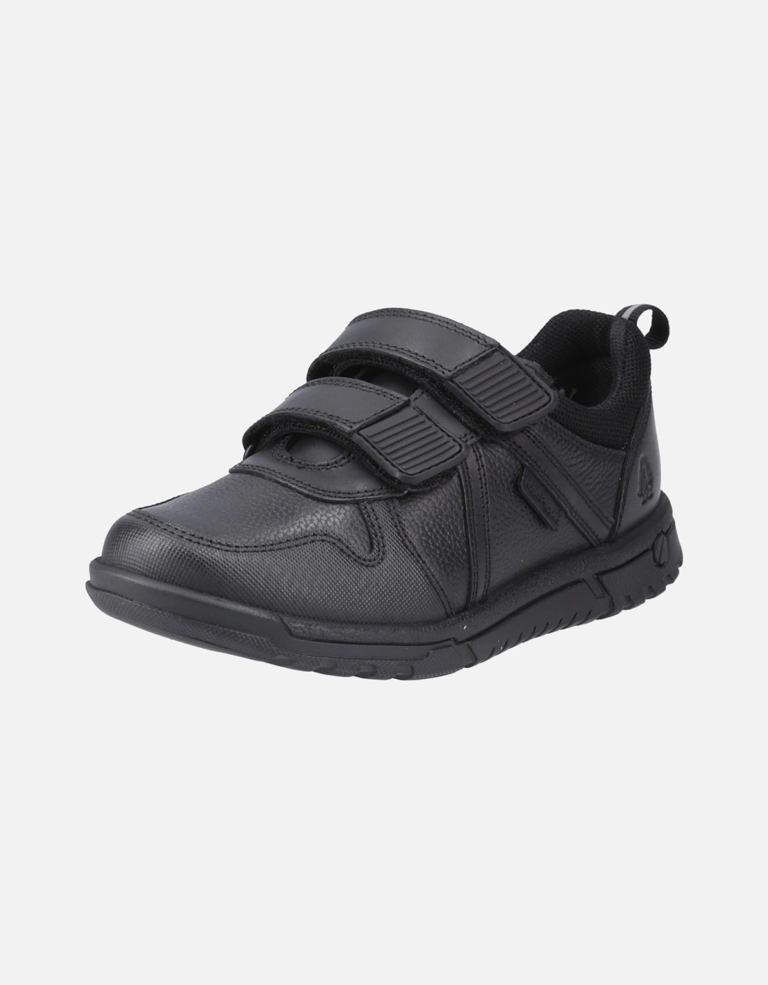 Spencer Junior Leather Boys's Black Shoes