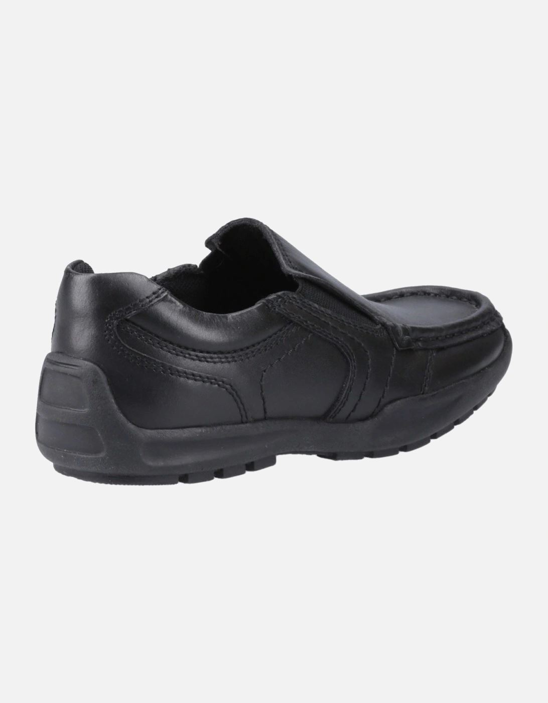 Morgan Leather Boys's Black Loafers
