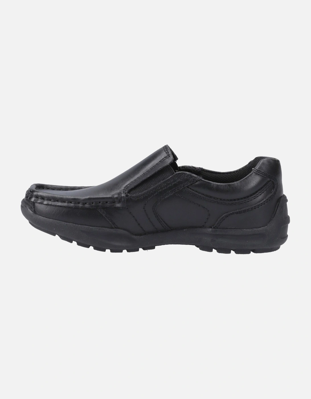 Morgan Leather Boys's Black Loafers