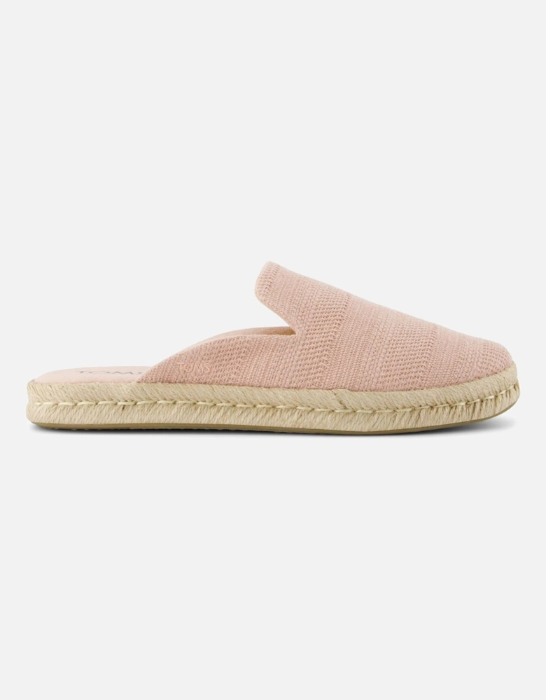 Santiago Mule Textile Women's Pale Rose Mules
