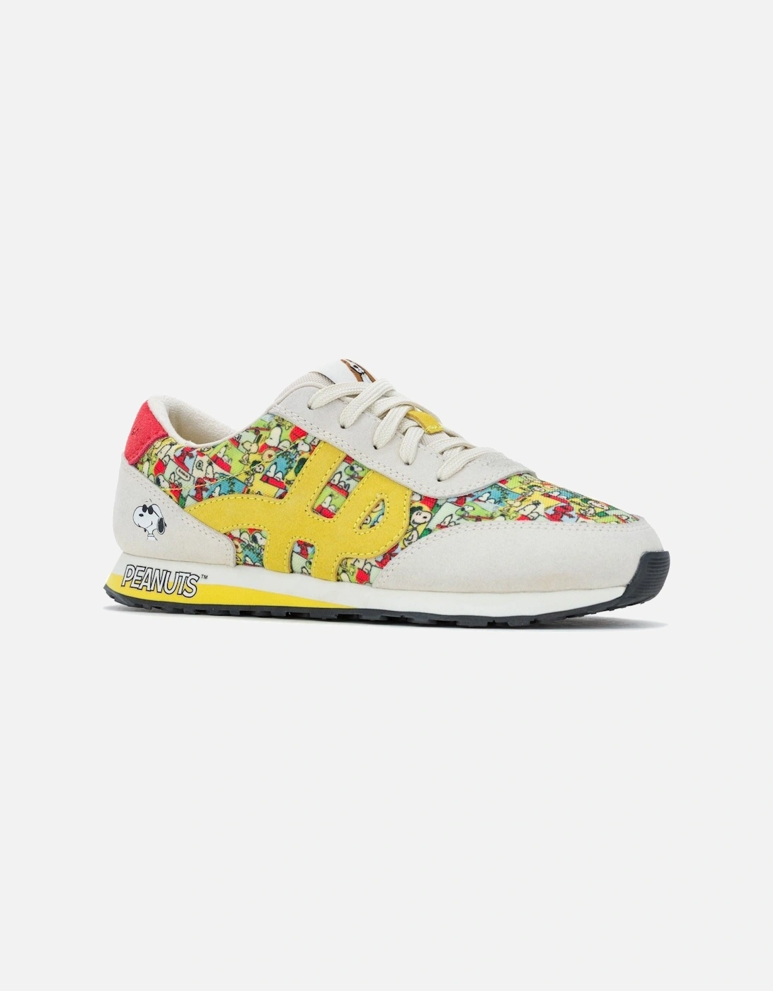 SEVENTY8 Peanuts Leather Women's Peanuts Print Trainers, 8 of 7