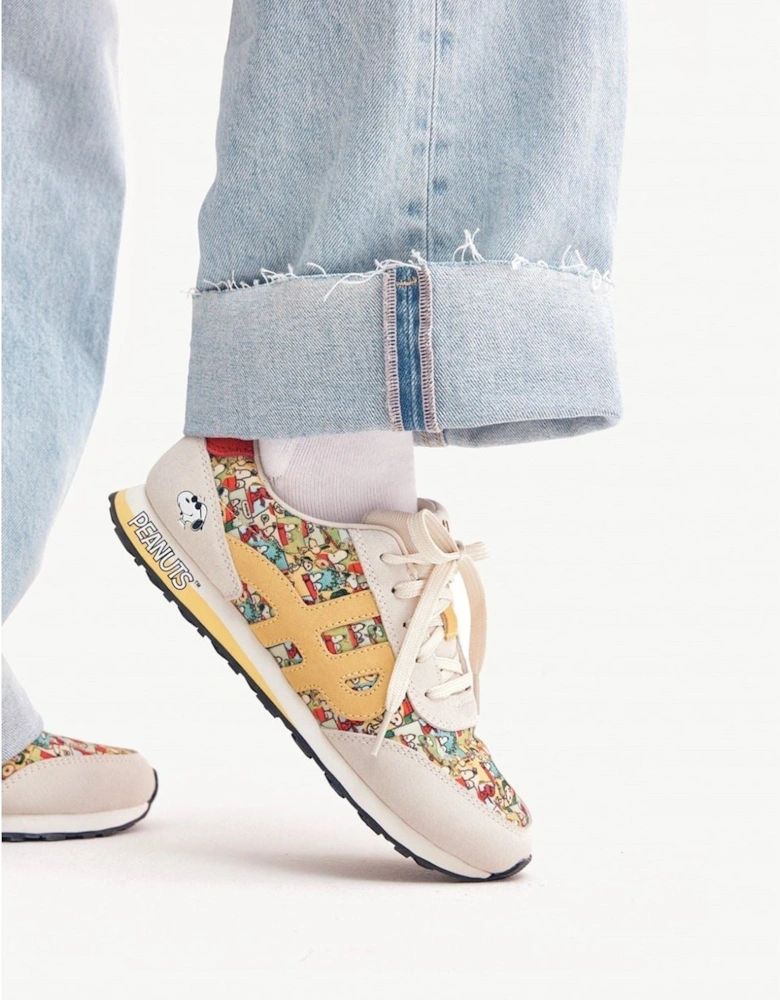 SEVENTY8 Peanuts Leather Women's Peanuts Print Trainers