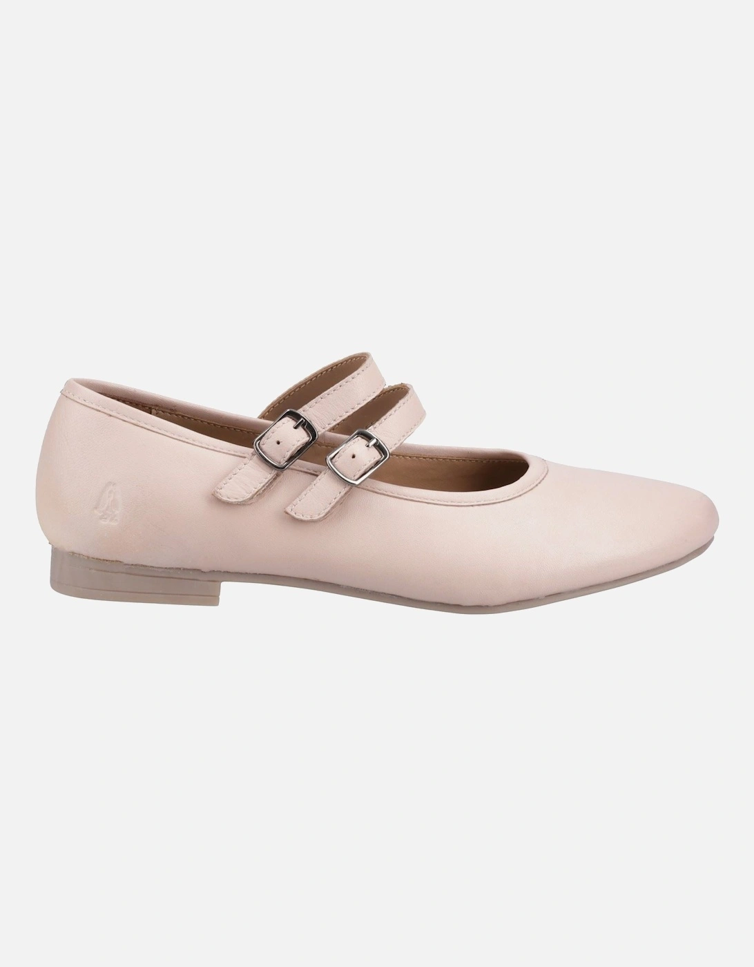 Nancy Mary Jane Leather Women's Blush Flats