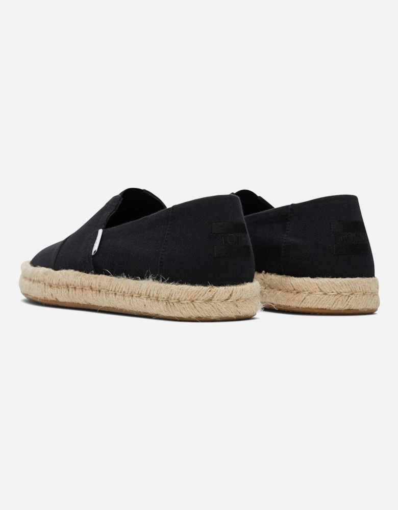 Alpargata Rope 2.0 100% Cotton Men's Black Espadrilles