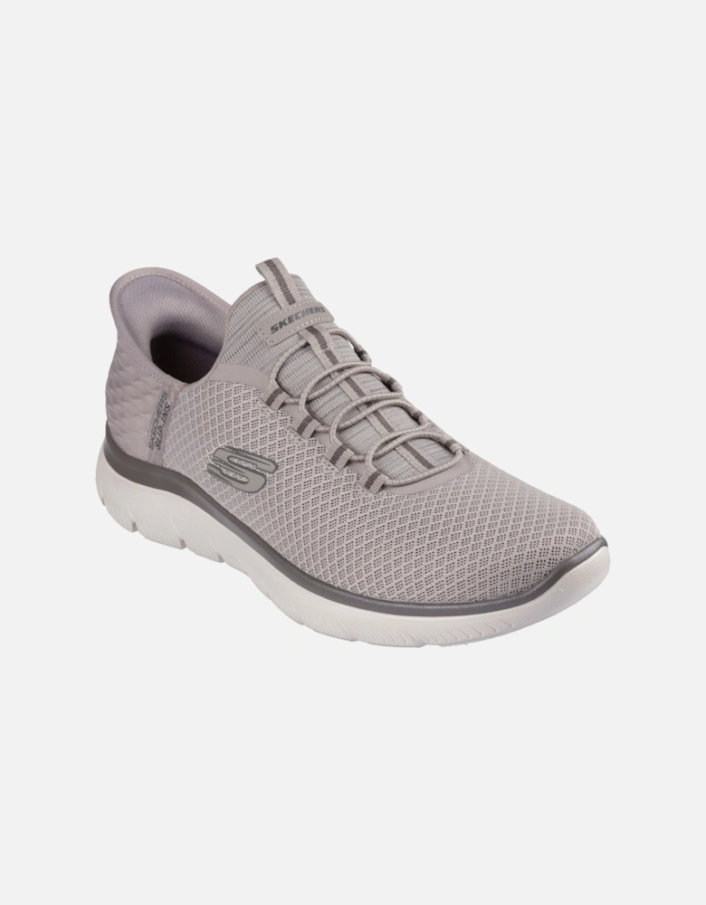 Slip-ins: Summits - High Range Polyester Men's Taupe Trainers
