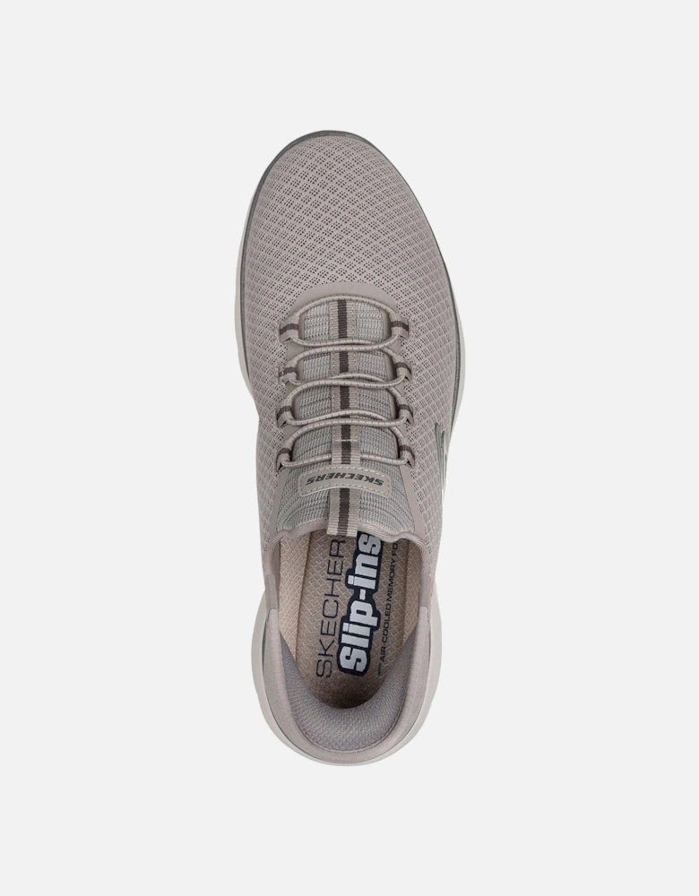 Slip-ins: Summits - High Range Polyester Men's Taupe Trainers