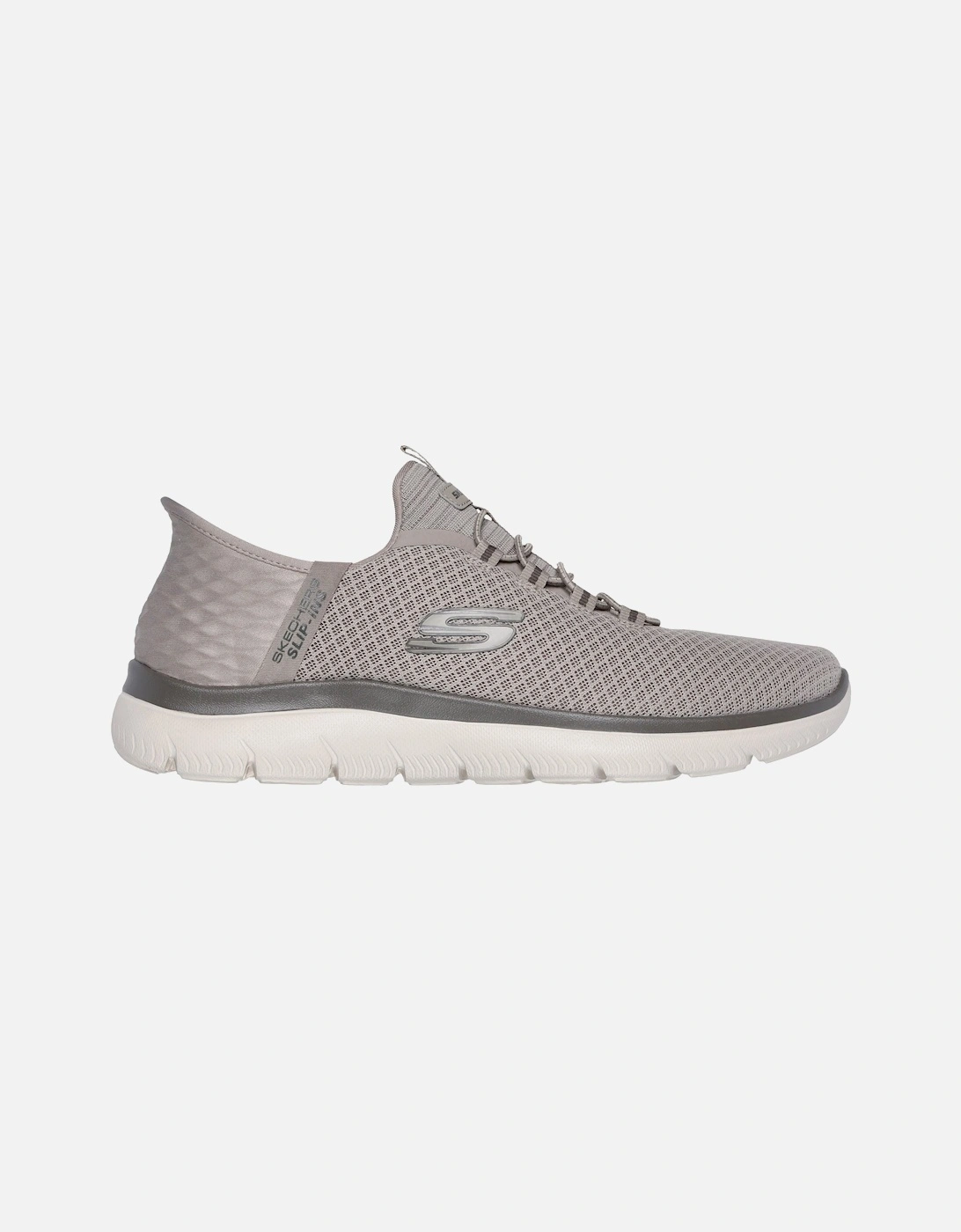 Slip-ins: Summits - High Range Polyester Men's Taupe Trainers