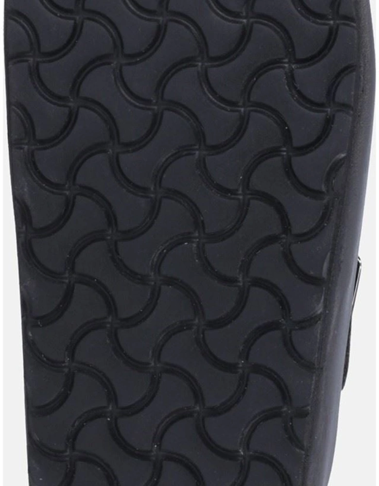 Nash Slider Leather Men's Black Sandals