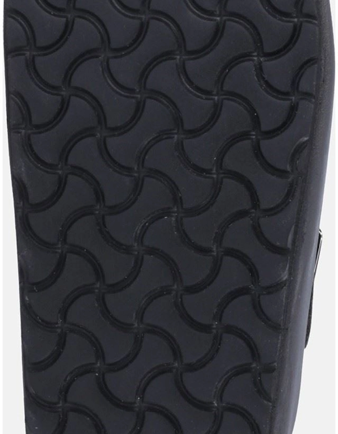 Nash Slider Leather Men's Black Sandals