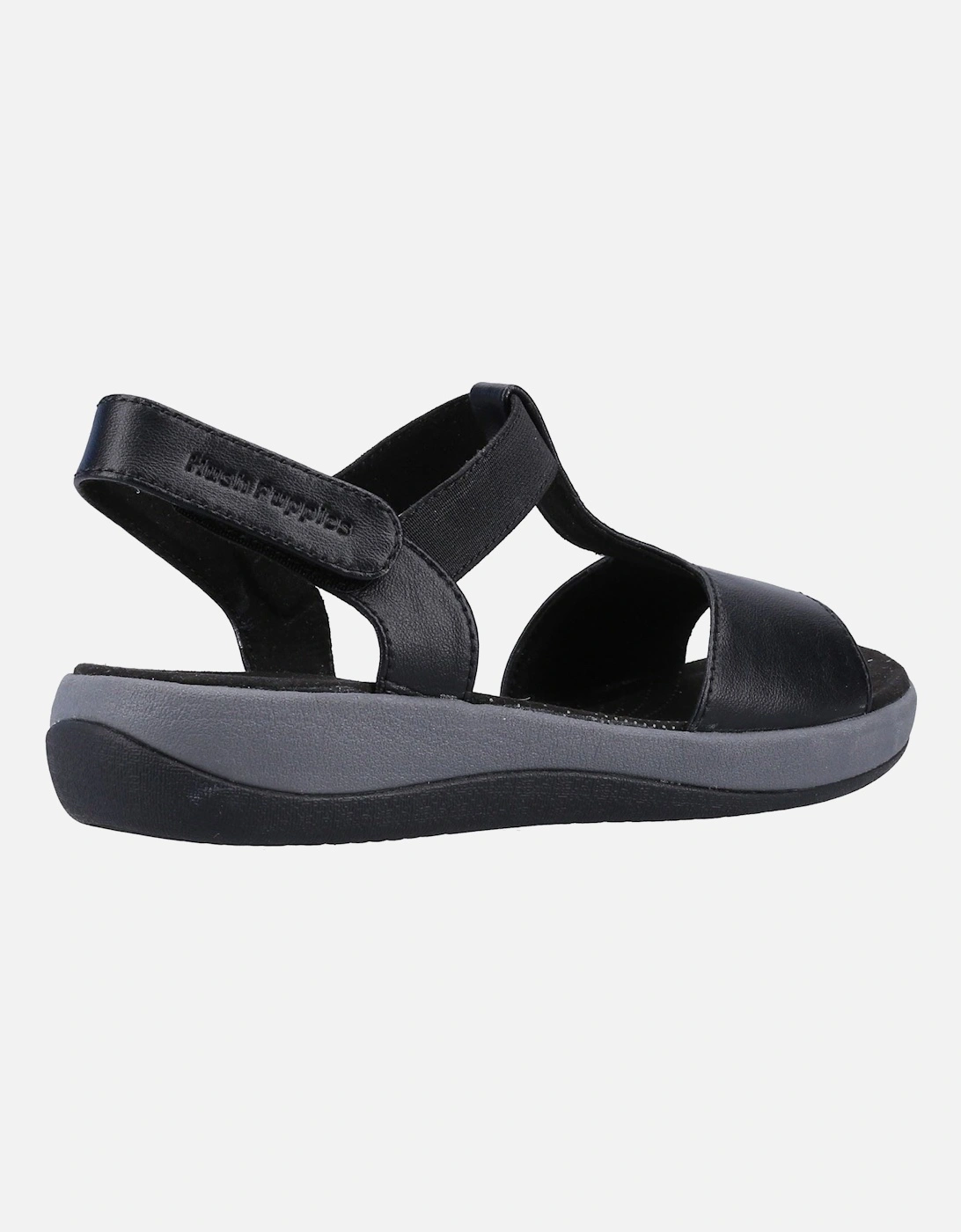 Sylvie Leather Women's Black Sandals