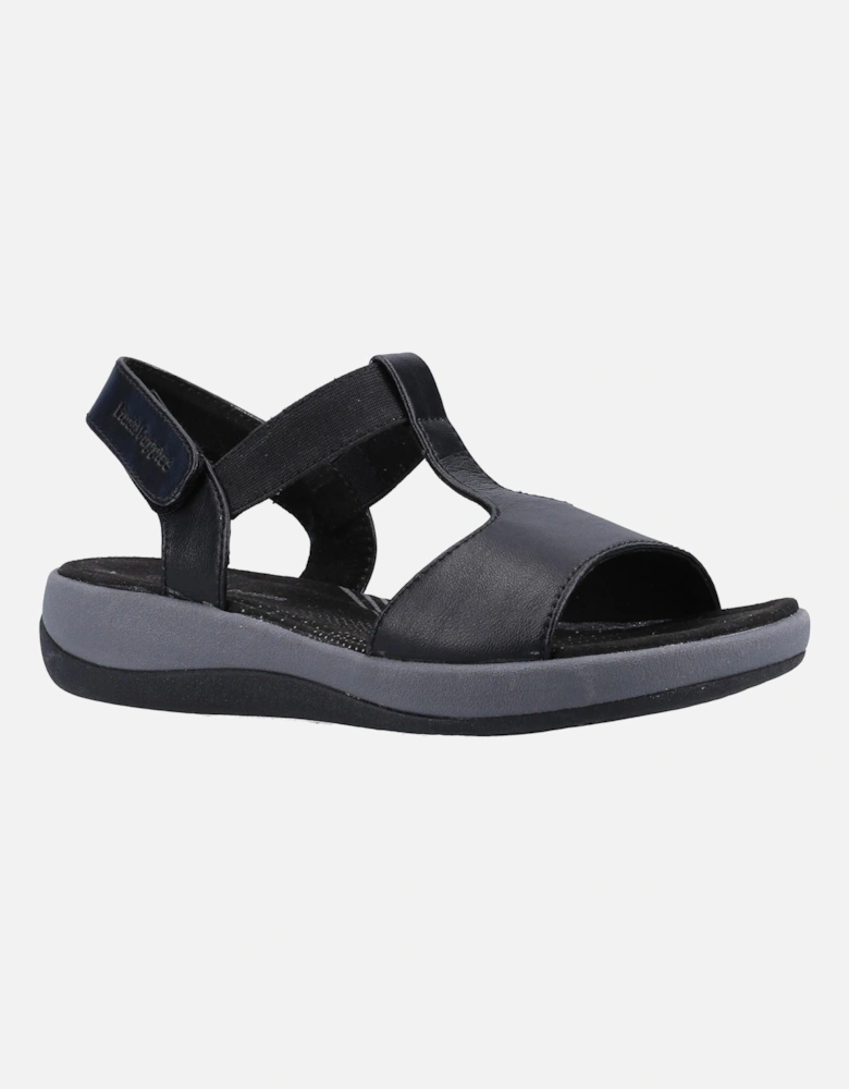 Sylvie Leather Women's Black Sandals