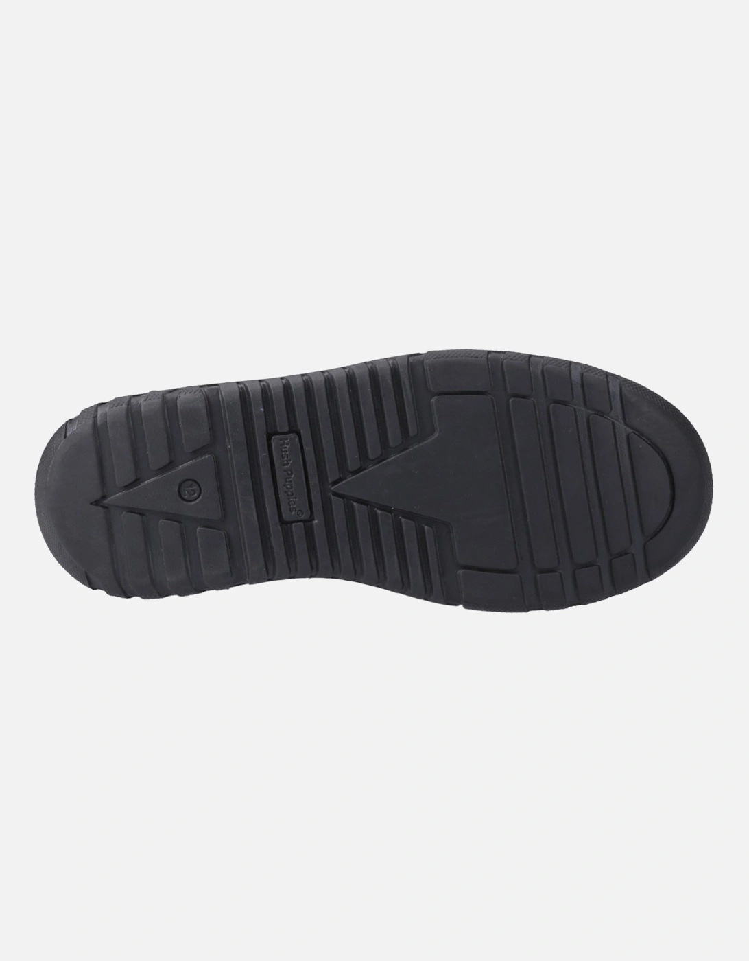 Hush Puppies Boys Black Sergio Leather Youth Loafers - Size UK 4 / Eu 37 / Us 4.5 Kids - Image 6