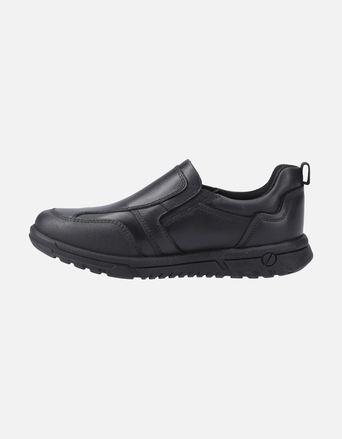 Sergio Leather Boys's Black Loafers
