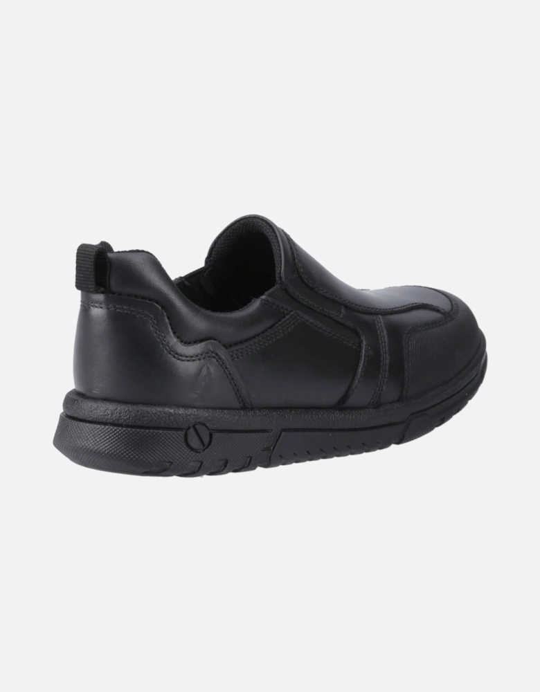 Sergio Leather Boys's Black Loafers