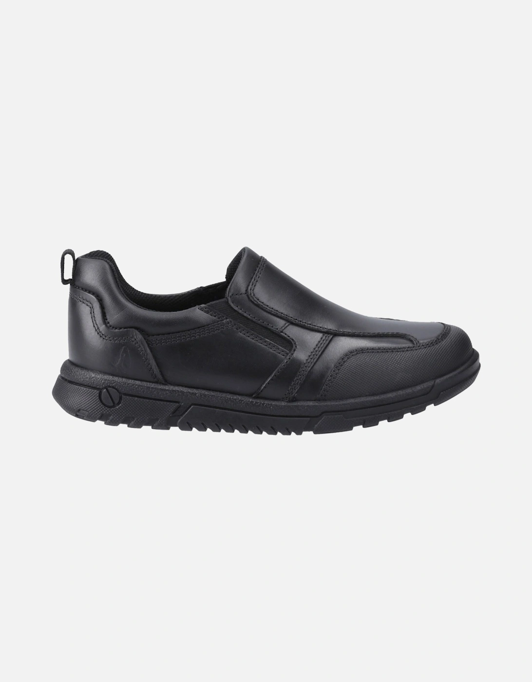 Sergio Leather Boys's Black Loafers