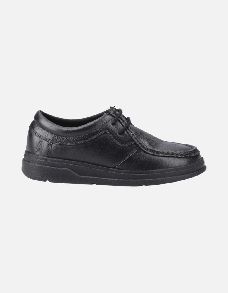 Ronan Mocc Leather Boys's Black Moccasins Shoes