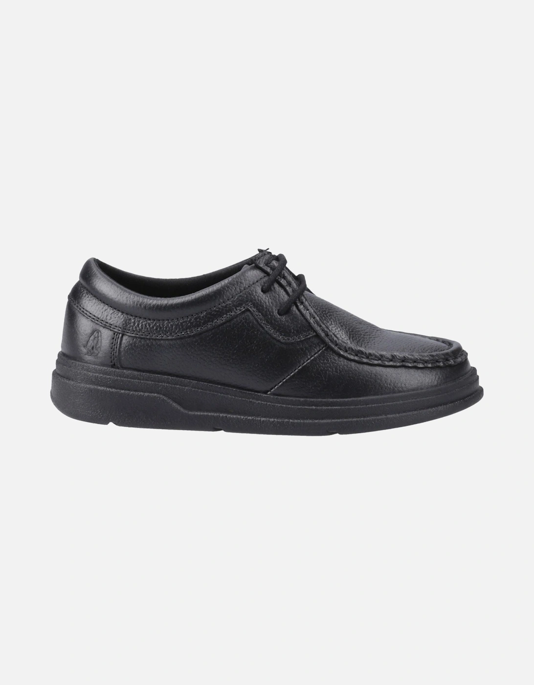 Ronan Mocc Leather Boys's Black Moccasins Shoes