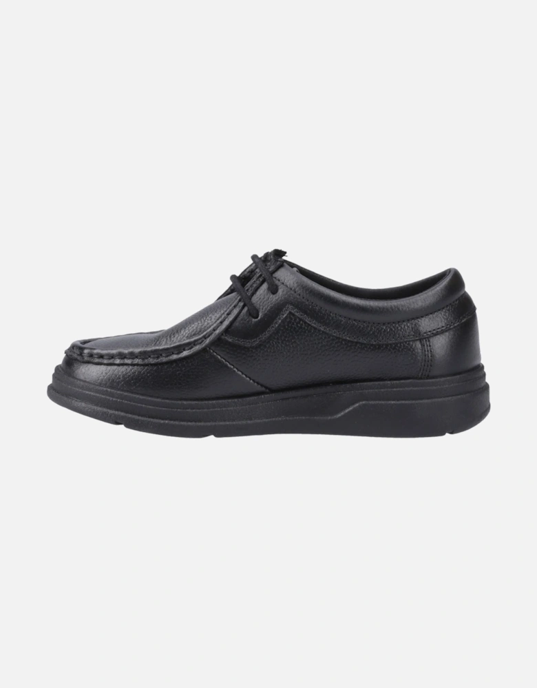 Ronan Mocc Leather Boys's Black Moccasins Shoes