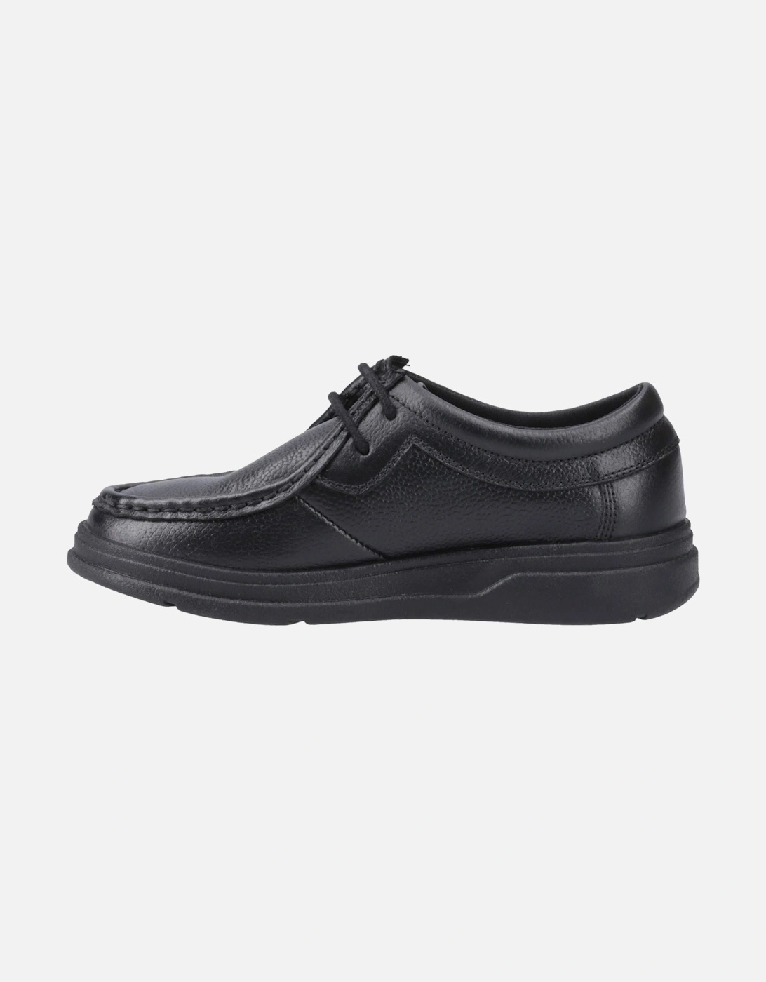 Ronan Mocc Leather Boys's Black Moccasins Shoes
