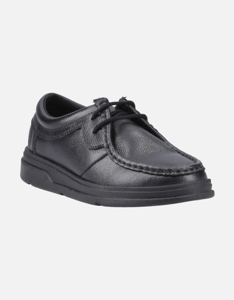 Ronan Mocc Leather Boys's Black Moccasins Shoes