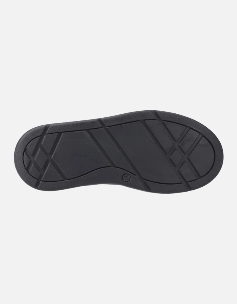 Ronan Mocc Leather Boys's Black Moccasins Shoes