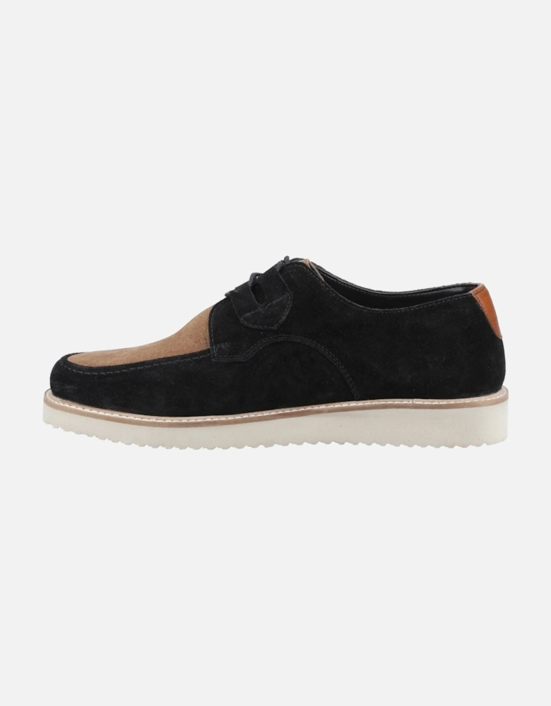 Orion Suede Men's Black/Taupe Lace-Up Shoes