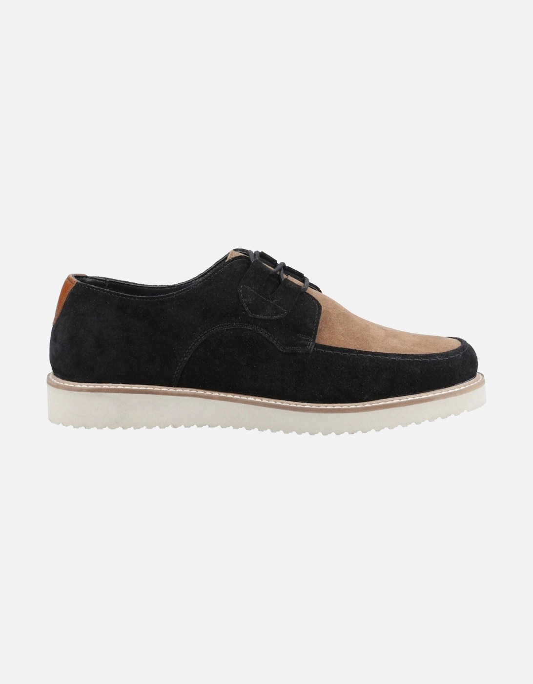 Orion Suede Men's Black/Taupe Lace-Up Shoes