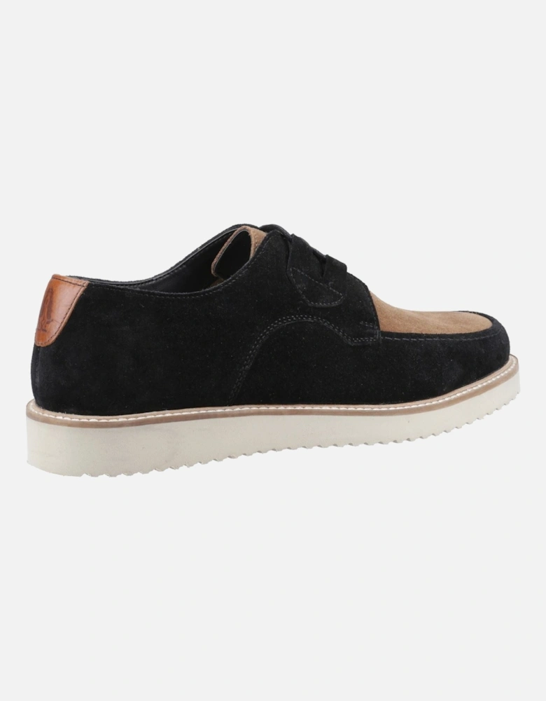 Orion Suede Men's Black/Taupe Lace-Up Shoes