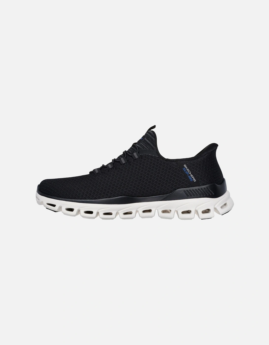 Glide-Step Noxus Textile Men's Black Trainers