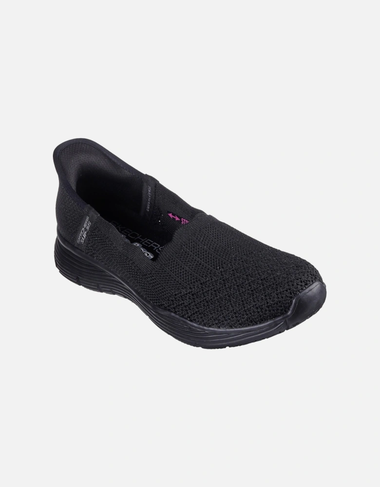 Seager Believe It Textile Women's Black Trainers